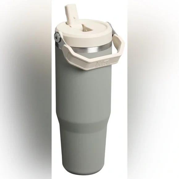 Stanley Ice Flow Sage Gray Flip Straw Tumbler - Picture 2 of 6